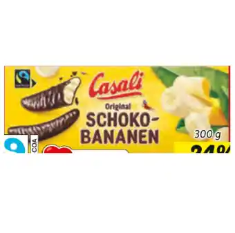 Lidl Casali Schokobananen versch. Sorten Lidl 300 Gramm 1 Packung Angebot