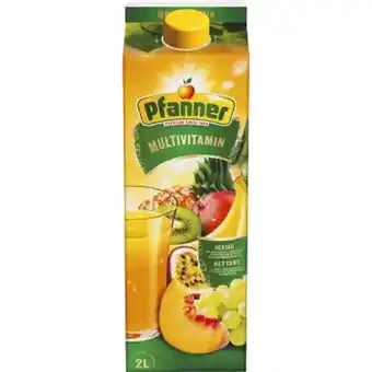 MPreis Pfanner Fruchtsaft versch. Sorten MPREIS 2 Liter 1 Packung Angebot