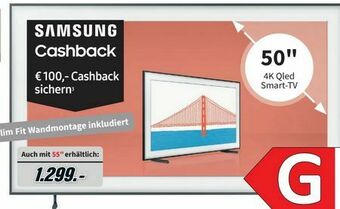 Media Markt Smart TV The Frame 50LS03A Angebot