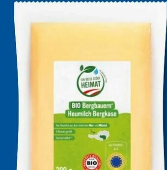 Lidl Bio Bergbauern Heumilch Bergkäse Angebot