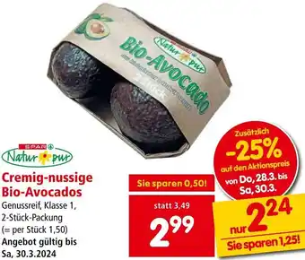 Interspar Cremig-nussige Bio-Avocados Angebot