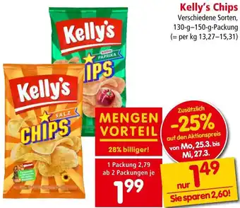 Interspar Kelly's Chips Angebot