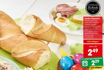 Interspar Jumbo Baguette Angebot