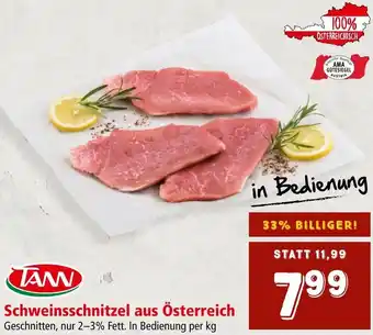 Interspar Schweinsschnitzel aus Österreich Angebot