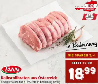 Interspar Kalbsrollbraten aus Österreich Angebot