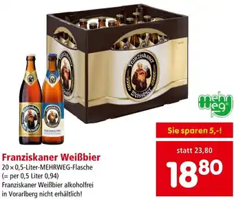 Interspar Franziskaner Weißbier Angebot