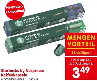 Interspar Starbucks by Nespresso Kaffeekapseln Angebot