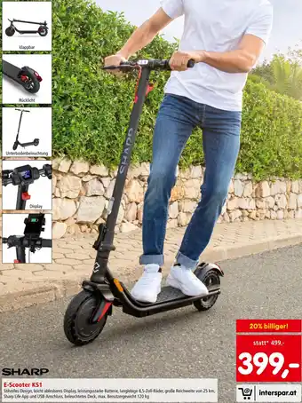 Interspar E-Scooter KS1 Angebot