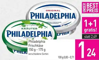 Sutterlüty Philadelphia Frischkäse 150 g-175 g Angebot