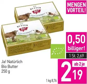 Sutterlüty Ja! Natürlich Bio Butter 250 g Angebot