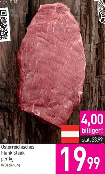 Sutterlüty Österreichisches Flank Steak per kg Angebot