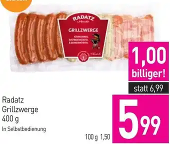 Sutterlüty Radatz Grillzwerge 400 g Angebot
