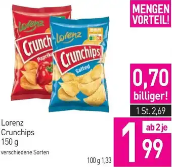 Sutterlüty Lorenz Crunchips 150 g Angebot