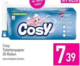 Sutterlüty Cosy Toilettenpapier 20 Rollen Angebot