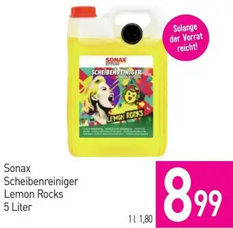 Sutterlüty Sonax Scheibenreiniger Lemon Rocks 5 Liter Angebot
