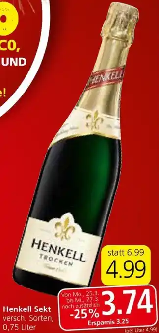 Spar Henkell Sekt Angebot