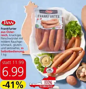 Spar Frankfurter Angebot