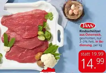 Spar Rindsschnitzel Angebot