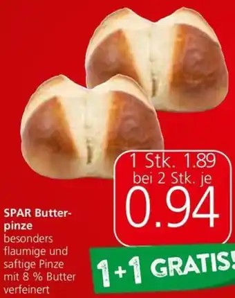 Spar SPAR Butter- pinze Angebot