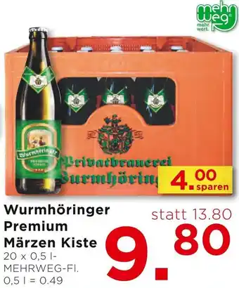 Unimarkt Wurmhöringer Premium Märzen Kiste Angebot