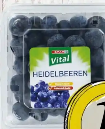 Spar Heidelbeeren Angebot