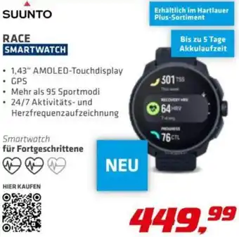 Hartlauer RACE SMARTWATCH Angebot