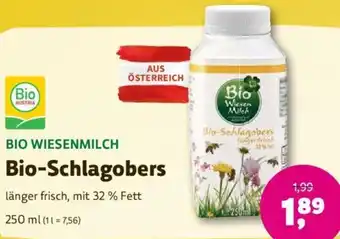 Denn's Biomarkt Bio-Schlagobers Angebot