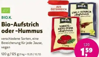 Denn's Biomarkt Bio-Aufstrich oder -Hummus Angebot