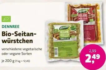 Denn's Biomarkt Bio-Seitan- würstchen Angebot