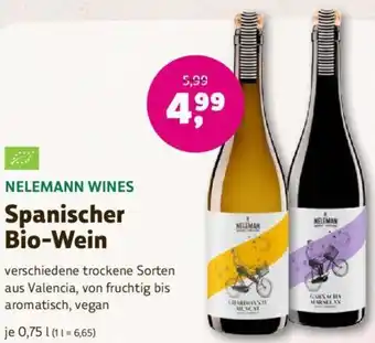 Denn's Biomarkt Spanischer Bio-Wein Angebot