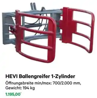 Lagerhaus HEVI Ballengreifer 1-Zylinder Angebot