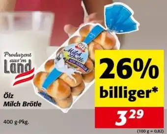 Nah&Frisch Ölz Milch Brötle Angebot