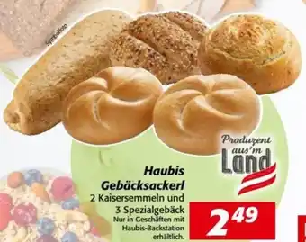 Nah&Frisch Haubis Gebäcksackerl Angebot