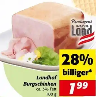 Nah&Frisch Landhof Burgschinken Angebot