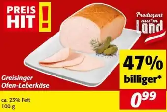 Nah&Frisch Greisinger Ofen-Leberkäse Angebot