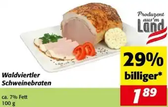 Nah&Frisch Waldviertler Schweinebraten Angebot