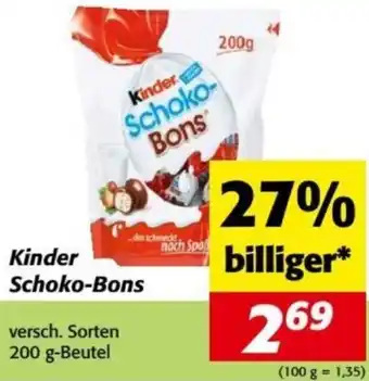 Nah&Frisch Kinder Schoko- Bons Angebot