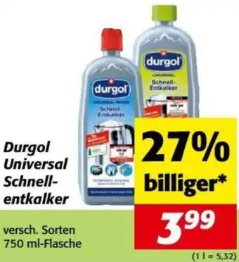 Nah&Frisch Durgol Universal Schnell- entkalker Angebot