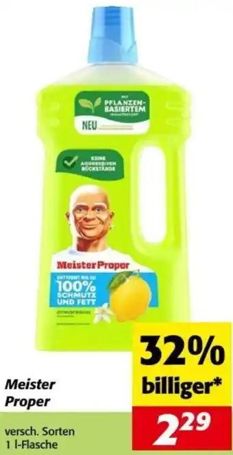 Nah&Frisch Meister Proper Angebot