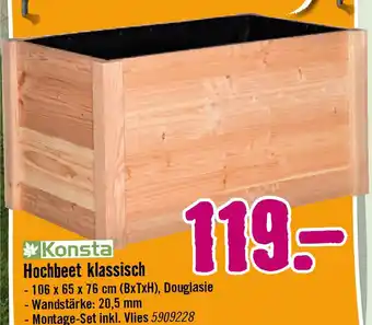 Hornbach Hochbeet klassisch Angebot