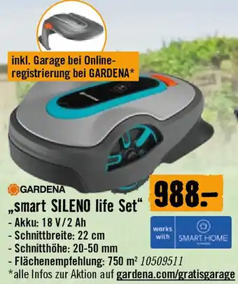 Hornbach smart SILENO life Set Angebot