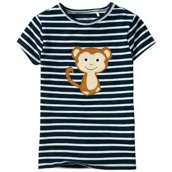 Ernsting's family Mädchen T-Shirt mit Affen-Applikation Angebot