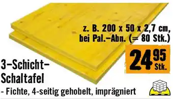 Hornbach 3-Schicht- Schaltafel Angebot