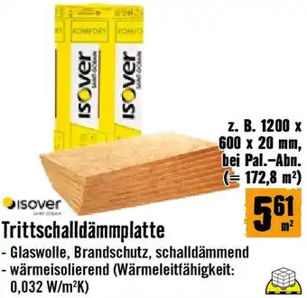 Hornbach Trittschalldämmplatte Angebot