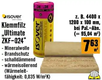 Hornbach Klemmfilz Ultimate ZKF-024 Angebot