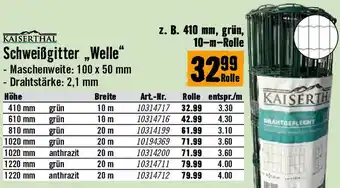 Hornbach Schweißgitter Welle Angebot