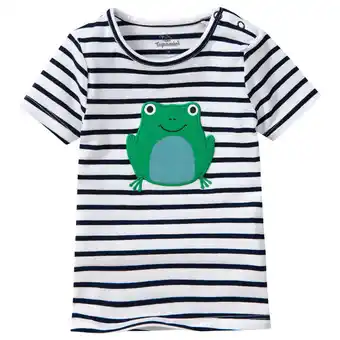 Ernsting's family Baby T-Shirt mit Frosch-Applikation Angebot