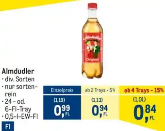 Metro Almdudler Angebot