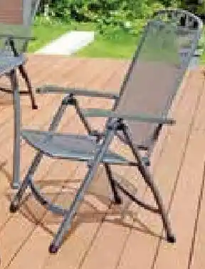 Hellweg Gartenmöbelserie Toulouse Klappsessel Angebot