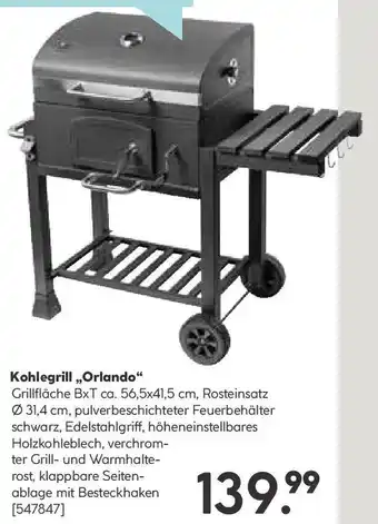 Hellweg Kohlegrill Orlando Angebot